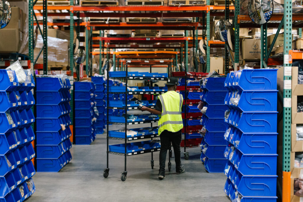 Inside the OC3PL fulfillment center